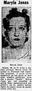 Jonas Brazil - 18 June 1940 paper clipping